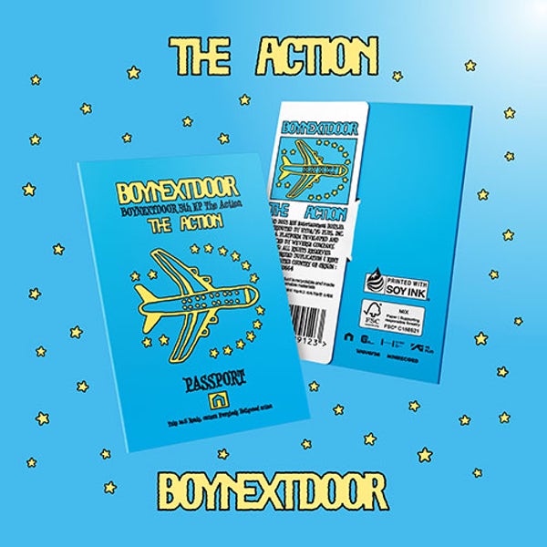보이넥스트도어 The Action 미니5집 디액션 [위버스 버전] 더액션 헐리우드액션