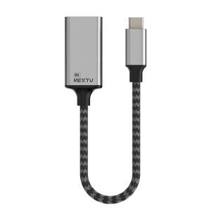 NEXTU 버로니 USB-C 8K 디스플레이포트(DP) 컨버터 DPA3119-8K