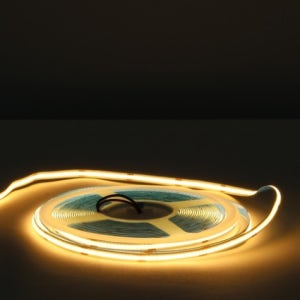 퍼스트 LED 12V COB 스트립 간접 줄조명 5M 플렉서블 전구색