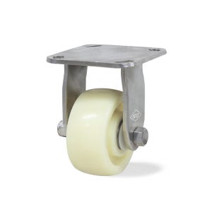 중량 올스텐바퀴 102mm-44mm(4인치) 고정 나일론 스텐바퀴 스테인캐스터 볼베어링타입 실외사용에도 좋음