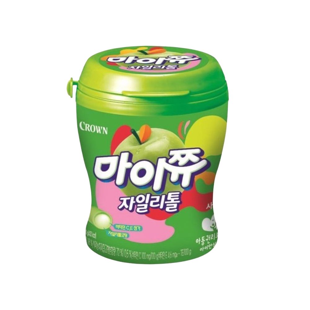 크라운 마이쮸 <b>자일리톨</b> 사과 110g 6통