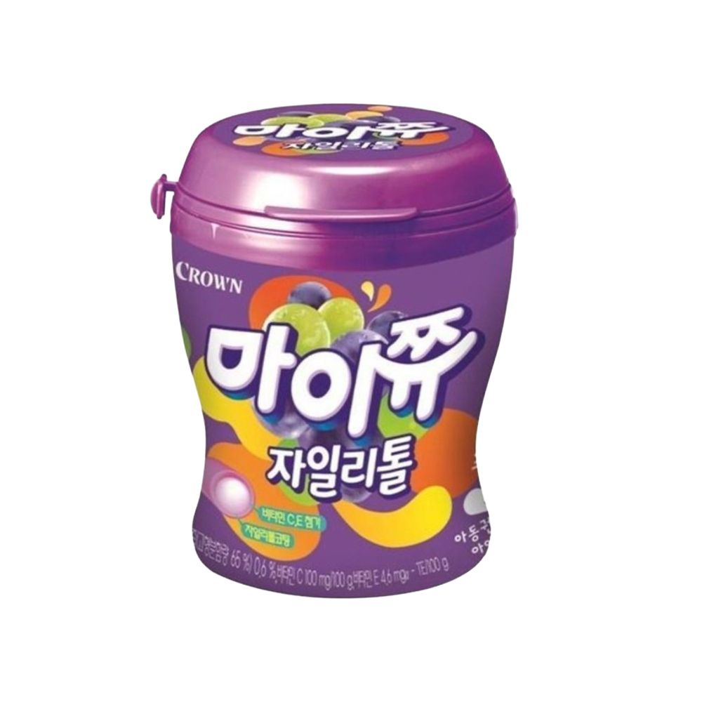 크라운 마이쮸 <b>자일리톨</b> 포도 110g