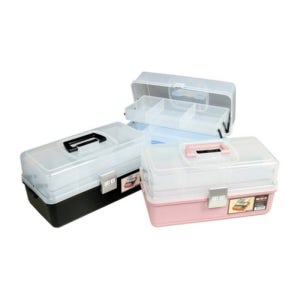 아트키트 PP다용도보관함 AK-37 블랙 372X206X180 화구통/박스