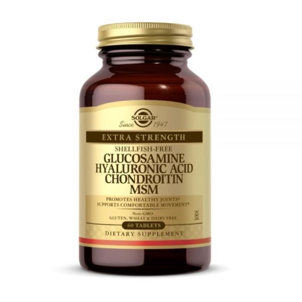 솔가 <b>글루코사민 히알루론산 콘드로이틴 MSM</b> 60정