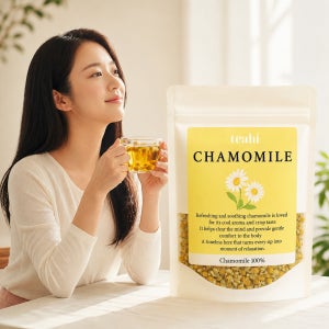 티하이 캐모마일 카모마일 잎차 허브티 대용량 원물 100g