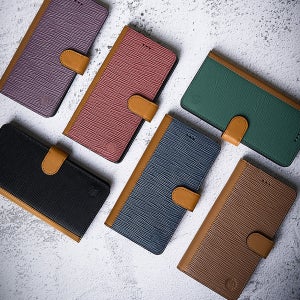 갤럭시 X커버7 프로 지갑형 다이어리 케이스 소가죽 카드수납 루체스