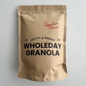 홀데이 그래놀라 시그니처 블렌드 수제 저당 고단백 오트밀 시리얼 대용량 500g