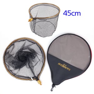 45cm 레인보우 통프레임 뜰채망 낚시뜰채 12mm