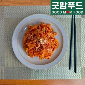 [굿맘푸드] 두유피무침 두부피 콩고기 인조고기 푸주 단백질 비건 식품 100gX4팩