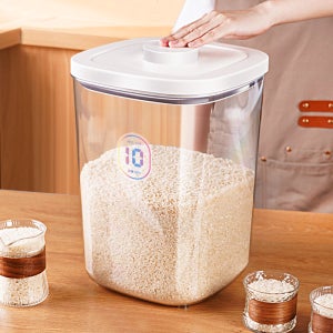 진공락 진공쌀통 냉장고 밀가루통 쌀 잡곡 보관함 대용량 쌀통 밀폐 쌀독 10kg