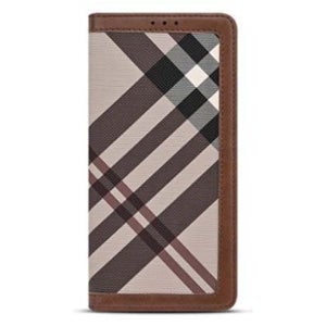 카드 지갑 후면 포켓 다이어리 케이스 바이런 팝 체크, 갤럭시A53