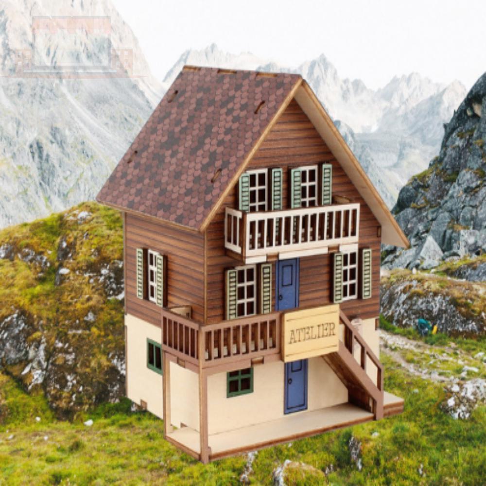 미니카페유럽아뜰리에 DIY미니어처 미니모형 디오라마키트