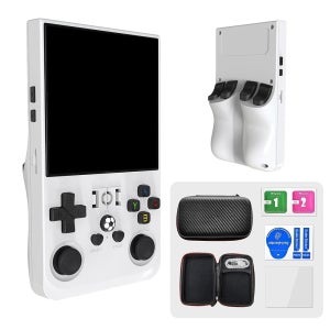 유 니드풀 2025 업그레이드된 R36MAX 휴대용 게임 콘솔 내장 128GB TF 카드