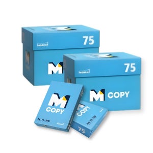 [내일배송] 엠카피 M-Copy A4 복사용지 75g 2500매 1박스