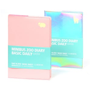 동물원 다이어리 베이직 데일리 다이어리 날짜형 심플 2026다이어리