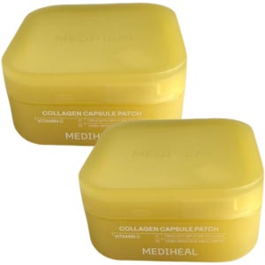 메디힐 비타민C 콜라겐 캡슐 패치 팩 60매+60매 미백 잡티 아이패치