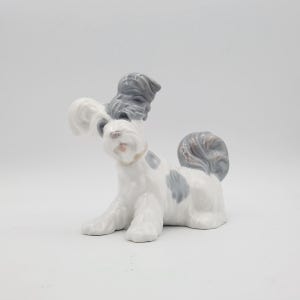[빈티지] 스페인 야드로 도자기 강아지 인형 4643 (스카이 테리어)