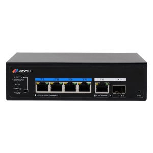 NEXTU AI지능형 산업용 4포트 Unmanaged POE++ SWITCH POE3411GDT-BT90