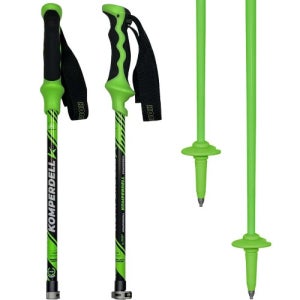 2526 컴퍼델 길이 조절 스키폴 내셔널팀 카본 그린