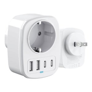 루루미 여행용 멀티 어댑터 미국 일본 캐나다 대만 c타입 돼지코 콘센트