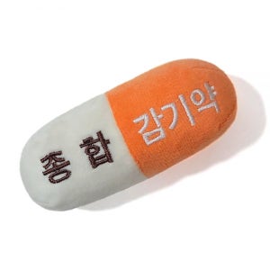 바스락 캡슐 삑삑이(종합감기약) - 주황