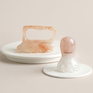 무탈 두피 바디 괄사 세트 머리 승모근 마사지 림프순환 지압 마사지기