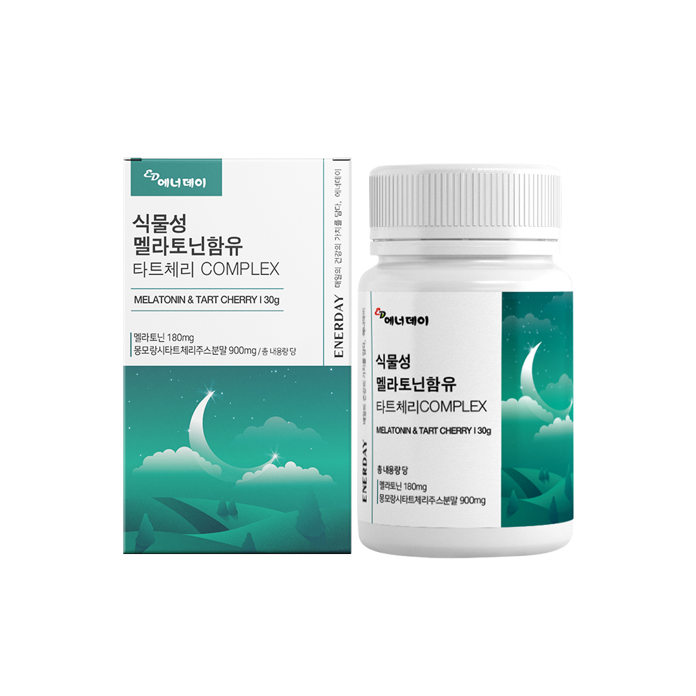 <b>에너데이</b> 식물성 멜라토닌 함유 타트체리COMPLEX 30g