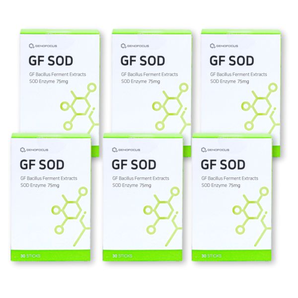 GF 에스오디 30포 6박스 국내산 SOD <b>항산화 효소</b>