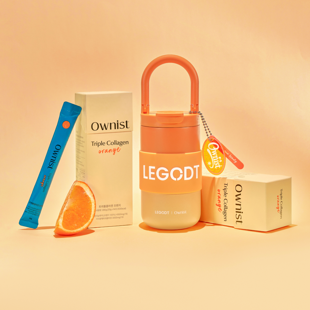 오니스트 텀블러 루틴 세트 <b>트리플콜라겐 오렌지</b> 2박스 28포