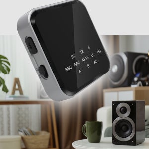 무선 블루투스 송수신기 스마트폰 오디오 송수신기 컴팩트 트랜스미터