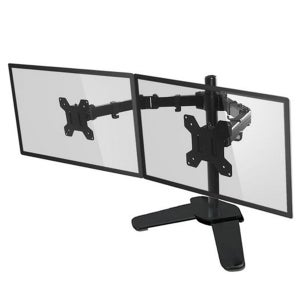 데스크 듀얼 모니터 암 스탠드 모니터 거치대 3단 회전 사무실