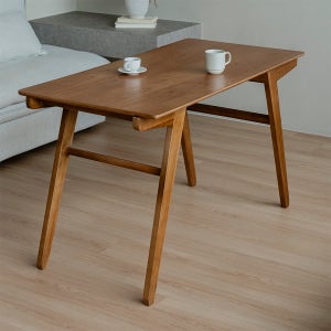 미스바 접이식테이블 폴딩 간이 원룸 다용도 접이식 탁자 접는 입식 테이블 브라운