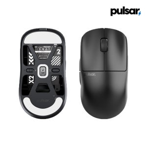 펄사 X2 V3 초경량 게이밍 무선 마우스 미디움 52g 블랙