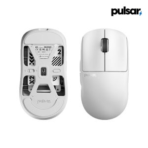 펄사 X2 V3 초경량 게이밍 무선 마우스 미디움 52g 화이트