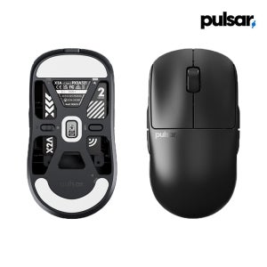 펄사 X2A V3 초경량 게이밍 무선 마우스 미디움 56g 블랙