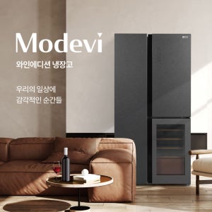 CRK 3도어 양문형 와인에디션 냉장고 553L 실버글라스 MRNH553AWS1