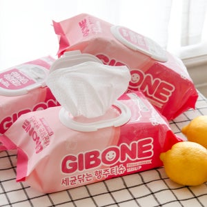 식탁용 물티슈 식탁 전용 주방 기름때 제거 세균 소독 일회용 행주 티슈 6개