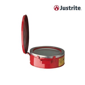 10295 Justrite FM인증 세척용 안전용기 세척접시 포함 2L