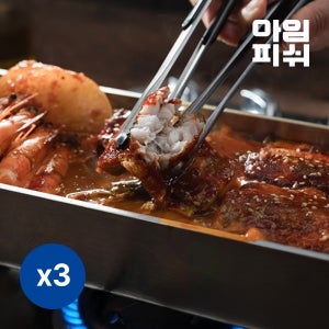 아임피쉬 순살 갈치 400g 3팩 15토막 자연산 특대 저염 뼈없는 구이 조림