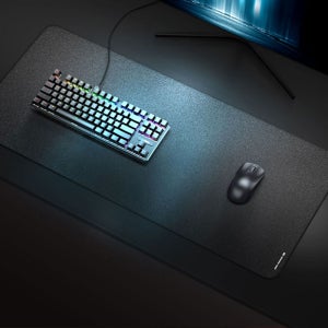 펄사 게이밍 마우스패드 파라컨트롤 V2 키보드 대형 장패드 사무실 블랙, XXL