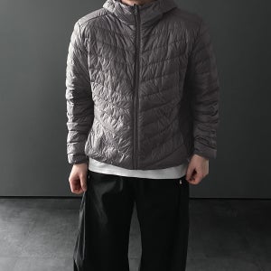 남자후드패딩 남자경량패딩 초경량점퍼