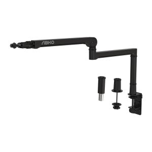 앱코 ALA20 책상 탁상용 마이크암 스탠드 블랙