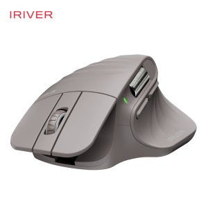 항균처리 충전식 멀티페어링 버티컬 블루투스 무소음 무선 마우스 Air Lift 50 그레이