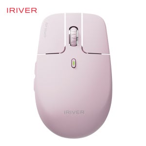 항균 충전식 멀티페어링 초경량 블루투스 저소음 무선 마우스 Air Light Fit 핑크