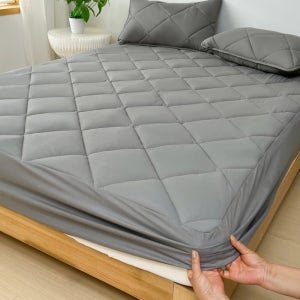 방수 매트리스 커버 시트 토퍼 침대 올인원 일체형 밴드 밴드형 요 패드 킹 퀸