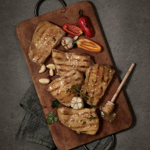 재미어트 닭다리살 구이 허니갈릭맛, 120g, 12개