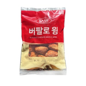 [마켓알토] 사세 버팔로 윙 1kg 냉동치킨 버팔로윙봉 날개 스틱