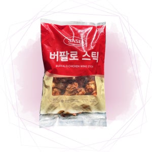 사세 버팔로 스틱 1kg 냉동제품 버팔로봉 윙봉치킨