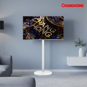 삼탠바이미 스마트TV + 이동식 스탠드 109cm(43인치) 화이트, 4K UHD 라이트, 고객 직접설치