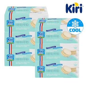끼리 크림치즈 마카롱 6입 / 디저트선물 홈카페간식 수제 밀크, 25g, 6개